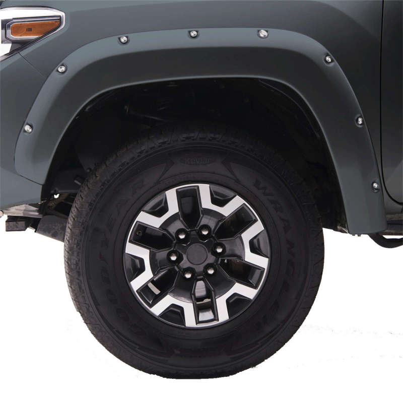 EGR 16+ Toyota Tacoma w/Mudflap Bolt-On Look Color Match Fender Flares - Set - MagneticGray 795084-1G3 795084-1G3 Photo - Mounted
