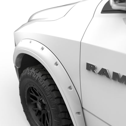 EGR 09+ Dodge Ram LD Bolt-On Look Color Match Fender Flares - Set - Bright White 792654-PW7 792654-PW7 Photo - Close Up