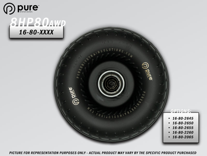 Pure Drivetrain Solutions PDS Billet Race Torque Converter Drivetrain Torque Converters main image