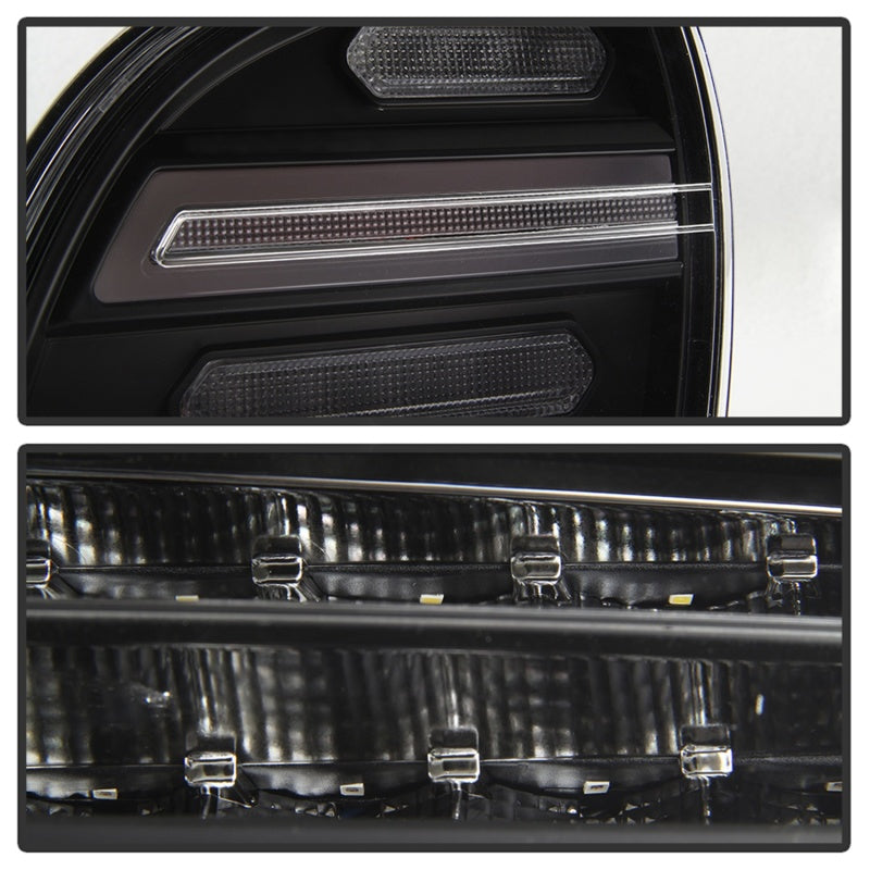 Spyder Porsche Cayenne 958 11-14 LED Tail Lights - Sequential Signal - Black 5086853 5086853 Photo - Unmounted