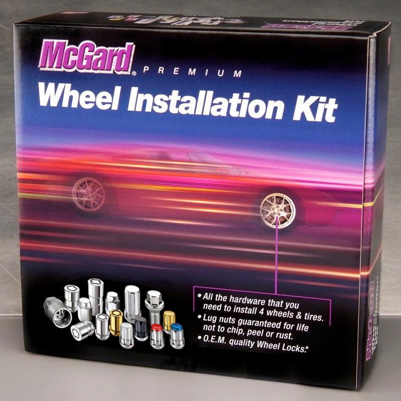 McGard SplineDrive Tuner Jeep 23pc. Kit (Cone) 1/2-20 / 13/16 Hex (18 Lug Nuts / 5 Locks) - Chrome 65562 65562 Photo - in package