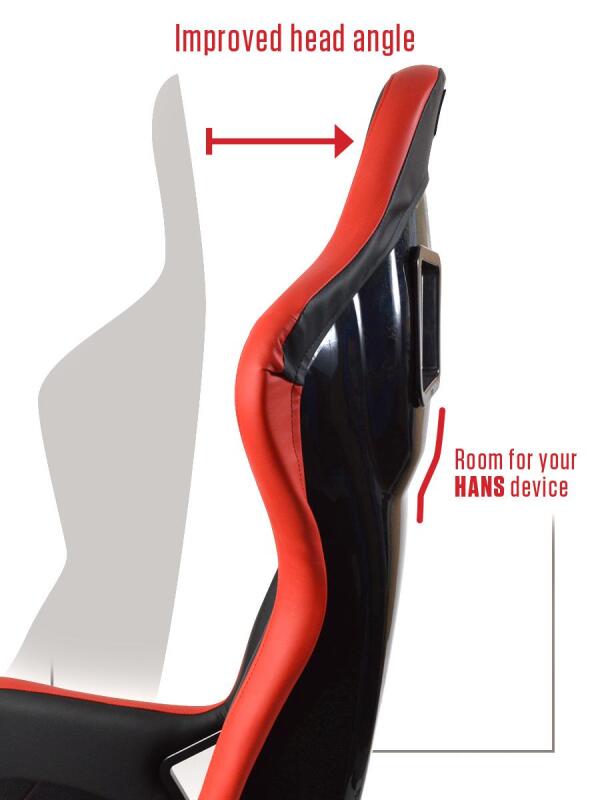 PRP Seats PRP Alpha Composite Seat A3901 A3901 Photo - Close Up