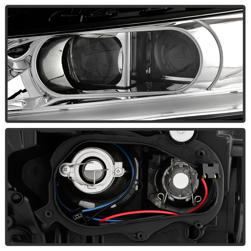 SPYDER xTune 14-18 Chevy Impala (Excl Limited) DRL Halogen Proj Headlights - Chrm (PRO-JH-CIM15-LB-C) 9042898 9042898 Photo - Unmounted