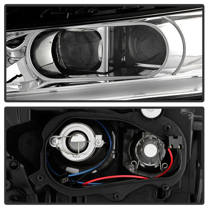 SPYDER xTune 14-18 Chevy Impala (Excl Limited) DRL Halogen Proj Headlights - Chrm (PRO-JH-CIM15-LB-C) 9042898 9042898 Photo - Unmounted