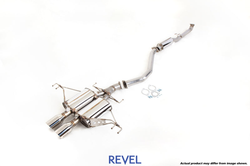 Revel Medallion Touring-S Catback Exhaust - Dual Muffler/ Dual Tip 17-19 Honda Civic Type-R T70203R