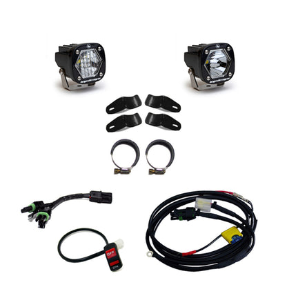 Baja Designs Moto S1 Auxiliary Light Kit Clear 507097 User 1