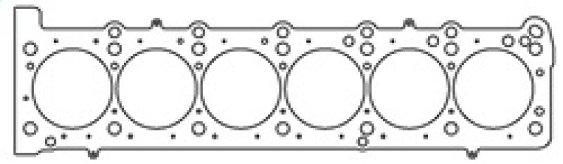 Cometic Head Gasket Left-Side Gasket Bore: 90mm Thickness: .060in C4500-060 Photo - Primary