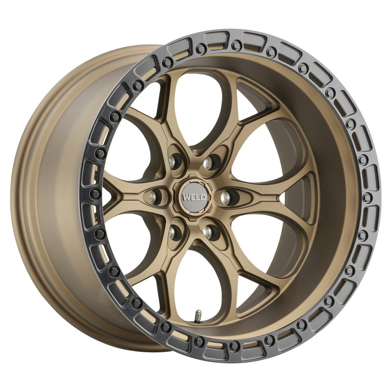 Weld Off-Road W106 20X9 Ledge 6X135 ET20 BS5.75 Satin Bronze / Black Ring 87.1 W10609089575 W10609089575 Photo - Primary