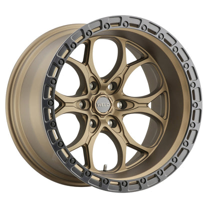 Weld Off-Road W106 20X9 Ledge 6X135 ET20 BS5.75 Satin Bronze / Black Ring 87.1 W10609089575 W10609089575 Photo - Primary