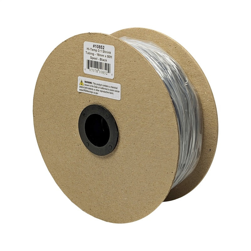 DEI Hi-Temp Shrink Tube 18mm x 50ft Spool - Black 10852 10852 Photo - Unmounted