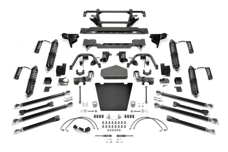 Fabtech 07-18 Jeep JK 4WD 5in Crawler II System w/DL 2.5 Resi Coilovers K4080DL K4080DL Photo - Primary