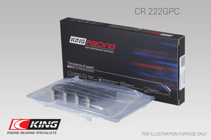 King Engine Bearings King BMW N55B30A Sputter Replacement (Size .026) Rod Bearing Set (2 Pair) CR222GPC026 CR222GPC026 User 1