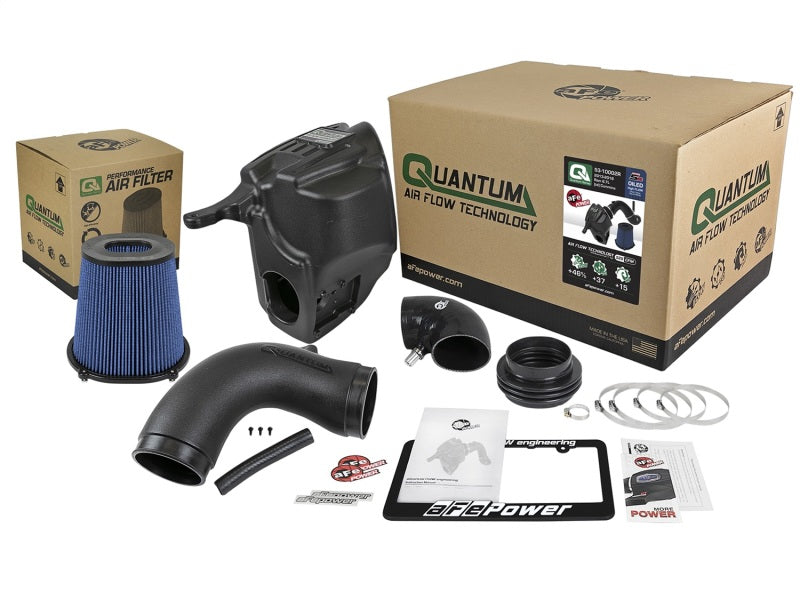 aFe Quantum Pro 5R Cold Air Intake System 13-18 Dodge Cummins L6-6.7L 53-10002R Photo - Unmounted