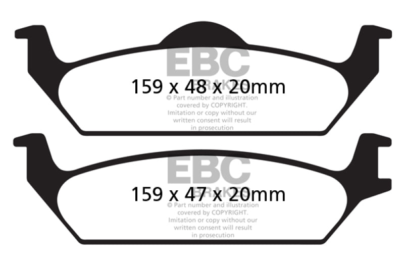 EBC Disc Brake Pad Set DP61648 Photo - Primary