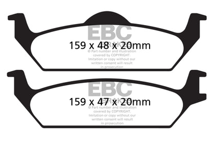 EBC Disc Brake Pad Set UD963 Photo - Primary