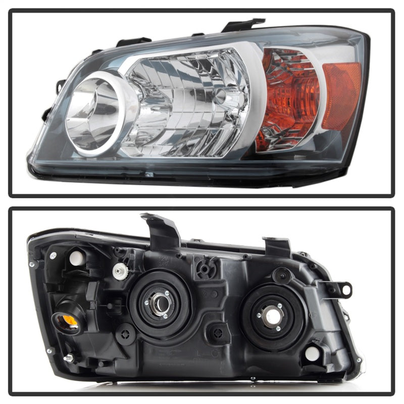 SPYDER Xtune Toyota Highlander 04-06 (Non Hybrid Models) OEM Style Headlights Chrome HD-JH-THIGH04-AM-C 9039157 9039157 Photo - Unmounted