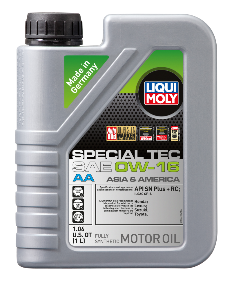 LIQUI MOLY 1L Special Tec AA Motor Oil SAE 0W16 20324 20324 Photo - Primary