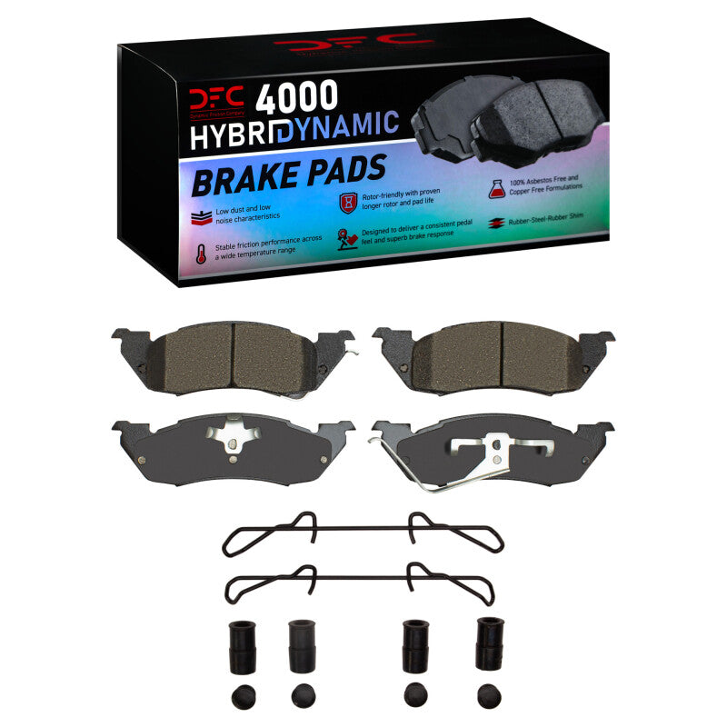 DFC DFC 4000 HybriDynamic Brake Pads Brakes, Rotors & Pads Brake Pads - OE main image
