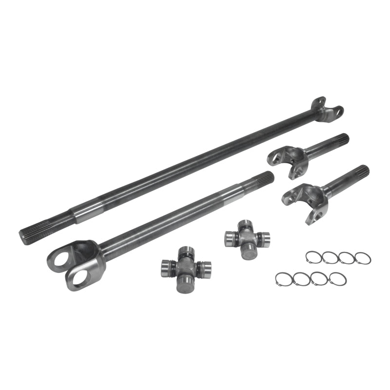 Yukon Gear & Axle Yukon Gear Front 4340 Chrome-Moly Replacement Axle Kit For 79-87 GM 8.5in 1/2 Ton Truck and Blazer YA W24118 YA W24118 Photo - Primary