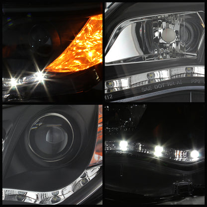 Spyder Toyota Camry 12-14 Projector Headlights DRL Blk High 9005 (Not Included PRO-YD-TCAM12-DRL-BK 5072658 5072658 User 1
