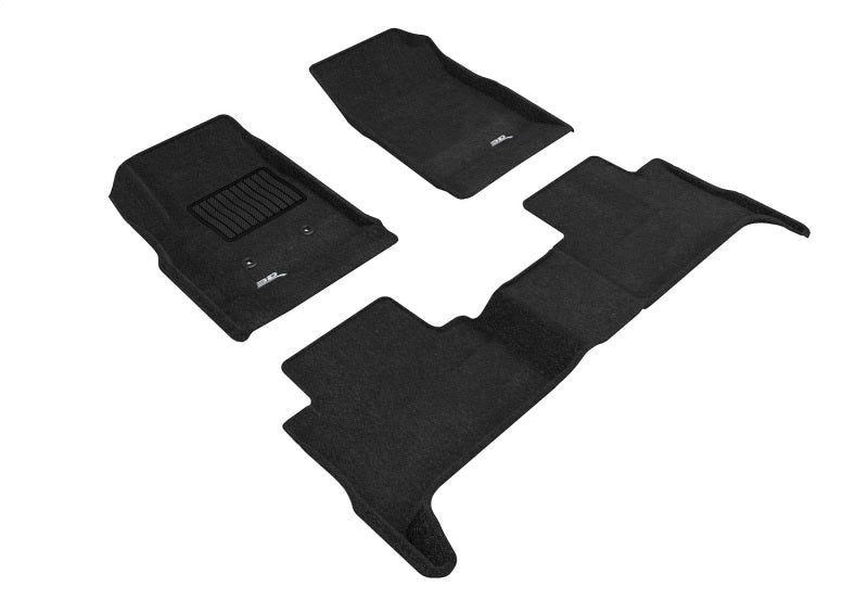 3D MAXpider 15-22 Gmc Canyon Crew Cab Elegant 1st 2nd Row - Floor Mat Set (Black) L1GM01804709 L1GM01804709 Photo - Primary