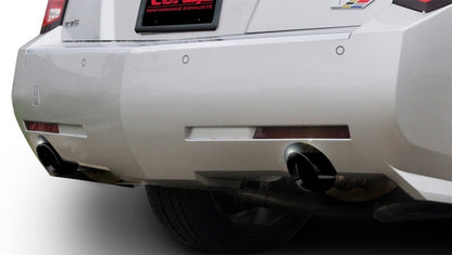 Corsa Performance 11-13 Cadillac CTS Wagon V 6.2L V8 Black Sport Axle-Back Exhaust 14948BLK Photo - Mounted