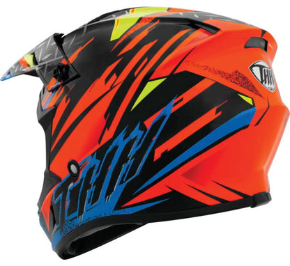 THH Helmets T710X Assault Blk/Org Xs 646180 646180 Photo - Primary
