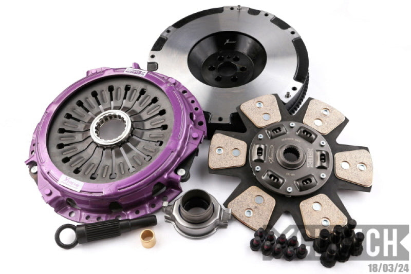 XCLUTCH 99-02 Nissan Skyline GT-R 2.6L Stage 2 Sprung Ceramic Clutch Kit XKNI25515-1B XKNI25515-1B Photo - Primary