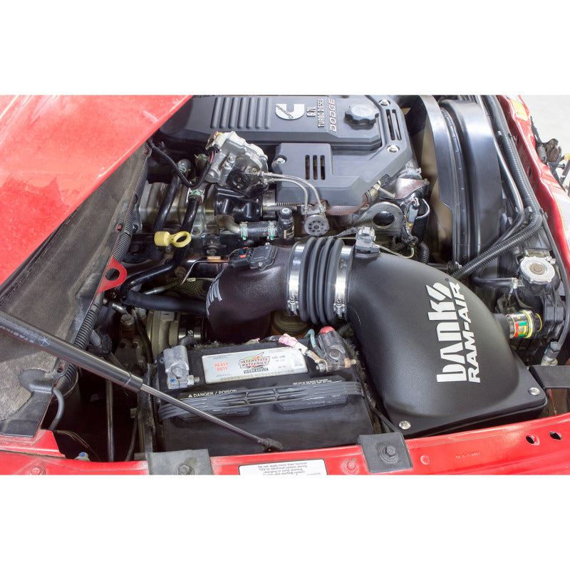 Banks Power 07-09 Dodge 6.7L Ram-Air Intake System - Dry Filter 42175-D Photo - Mounted