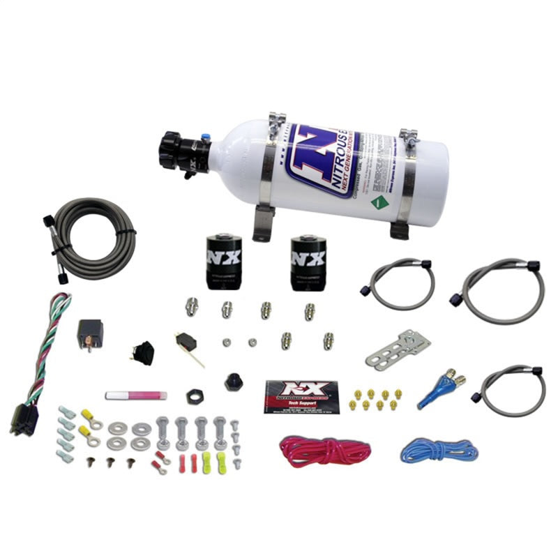 Nitrous Express GM EFI Race Single Nozzle Nitrous Kit (100-250HP) w/5lb Bottle 20118-05 20118-05 Photo - Primary