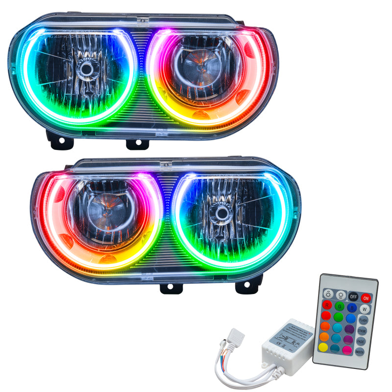ORACLE Lighting Oracle 08-14 Dodge Challenger SMD HL (Non-HID) - ColorSHIFT w/ Simple Controller 7720-504 7720-504 Photo - Primary