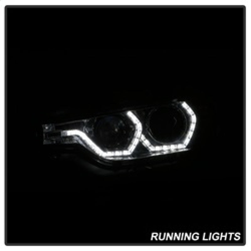 Spyder 12-14 BMW F30 3 Series 4DR Projector Headlights - LED DRL - Smoke (PRO-YD-BMWF3012-DRL-SM) 5084361 5084361 Photo - Unmounted