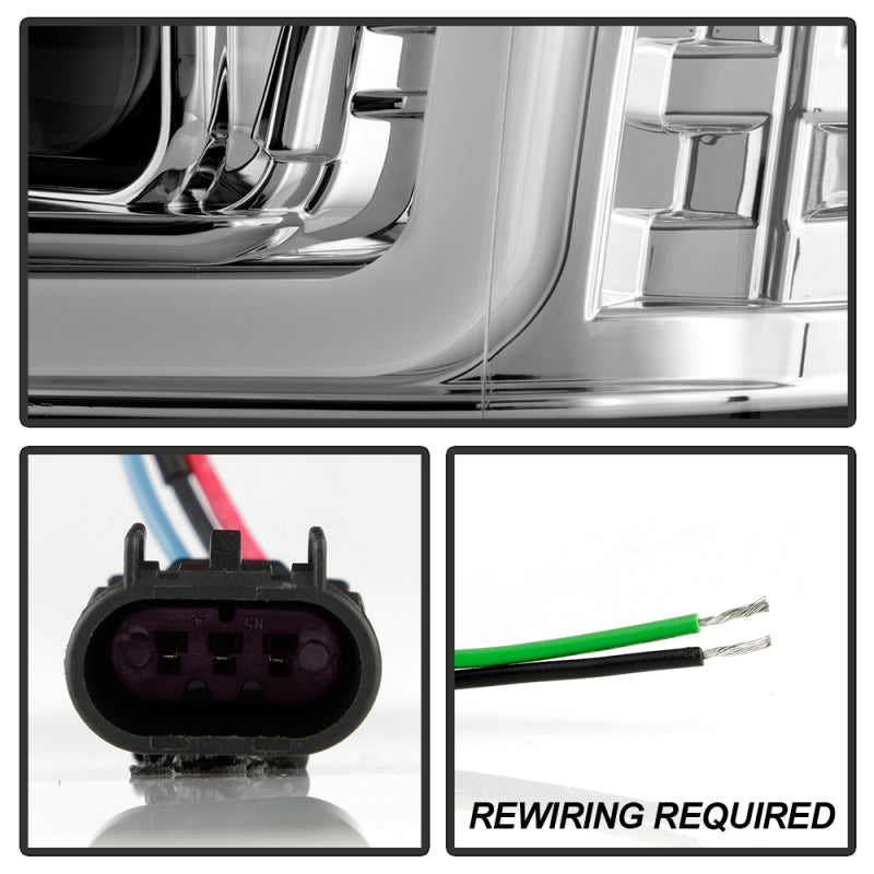 Spyder GMC Yukon 07-14/Denali 07-14 /XL 07-14 V2 Projector Headlights - Chrome PRO-YD-GY07V2SI-C 5088253 5088253 User 4