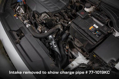 K&N Engineering K&N 20-22 Hyundai Veloster N 2.0L L4 Aluminum Charge Pipe Kit - Gunmetal Gray 77-1019KC 77-1019KC Photo - Mounted