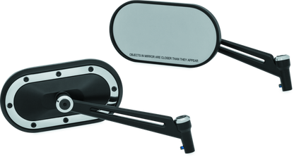Kuryakyn Heavy Industry MirrorsBlack With Chr 1766 1766 Photo - Primary