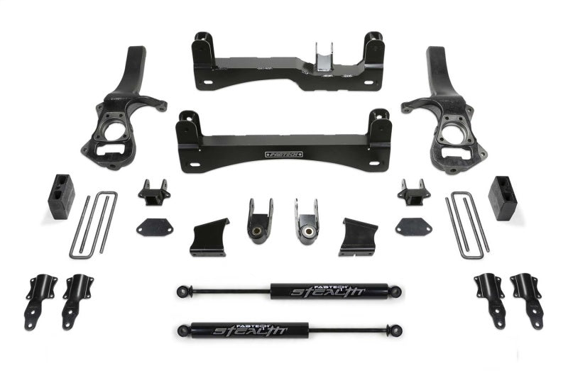 Fabtech 2019 GM C1500 2WD 6in Basic System w/Stealth Shocks K1150M K1150M Photo - Primary