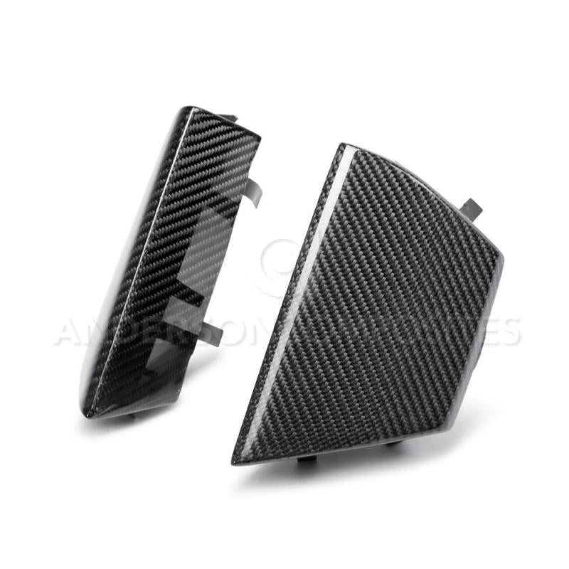 Anderson Composites 2015-2017 Ford Mustang Shelby GT350 Carbon Fiber Front Upper Grille Inserts AC-FGI15MU350 AC-FGI15MU350 Photo - Primary
