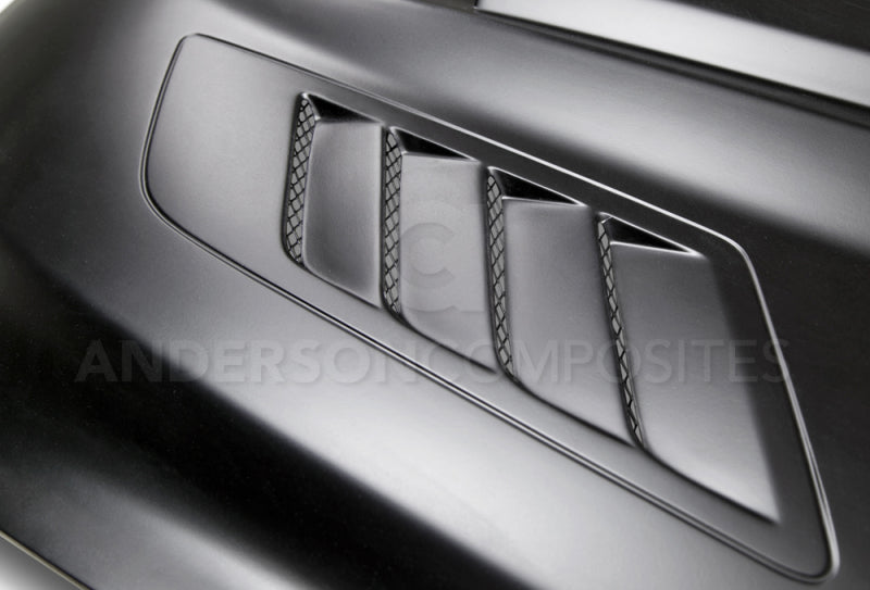 Anderson Composites 2015-2016 Ford Mustang Ram Air Fiberglass Hood AC-HD15FDMU-AB-GF AC-HD15FDMU-AB-GF User 4