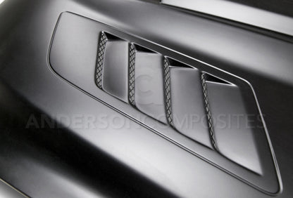 Anderson Composites 2015-2016 Ford Mustang Ram Air Fiberglass Hood AC-HD15FDMU-AB-GF AC-HD15FDMU-AB-GF User 4