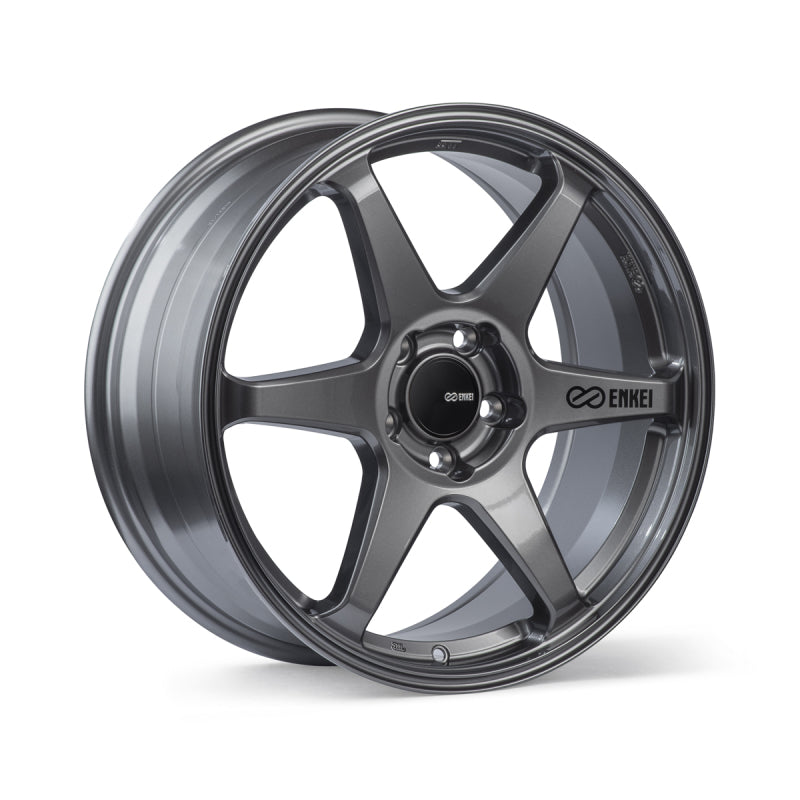 Enkei T6R 18x9.5 38mm Offset 5x114.3 Bolt Pattern 72.6 Bore Matte Gunmetal Wheel 539-895-6538GM 539-895-6538GM Photo - Primary