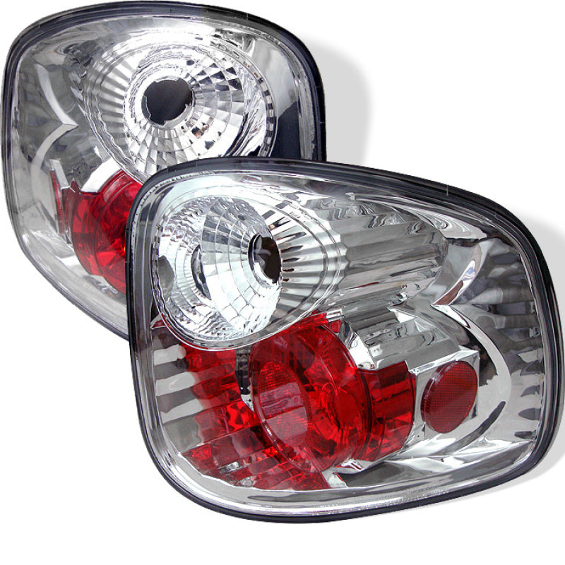 Spyder Ford F150 Flareside 01-03 (Not Fit Supercrew)Euro Style Tail Lights Chrome ALT-YD-FF15001FS-C 5003164 5003164 Photo - Primary