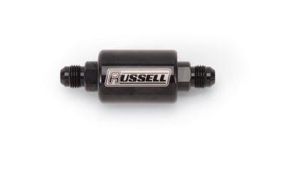 Russell Check Valve -6 AN Male to -6 AN MALE - Black Finish 650603 Photo - Primary