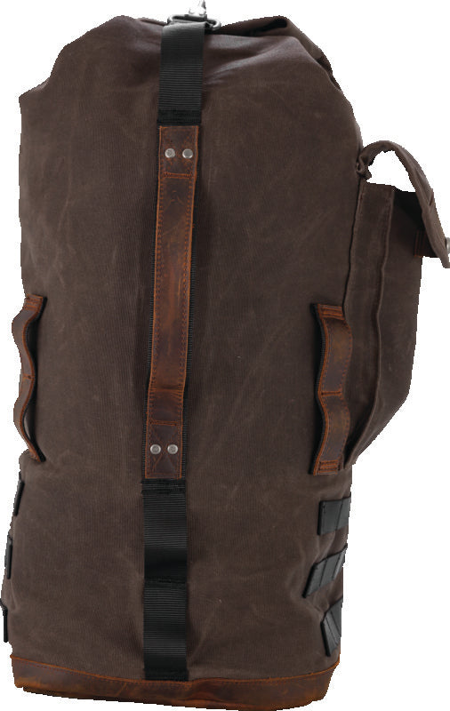 Burly Brand Sissy Bar Backpack Dark Oak B15-1013D B15-1013D User 1