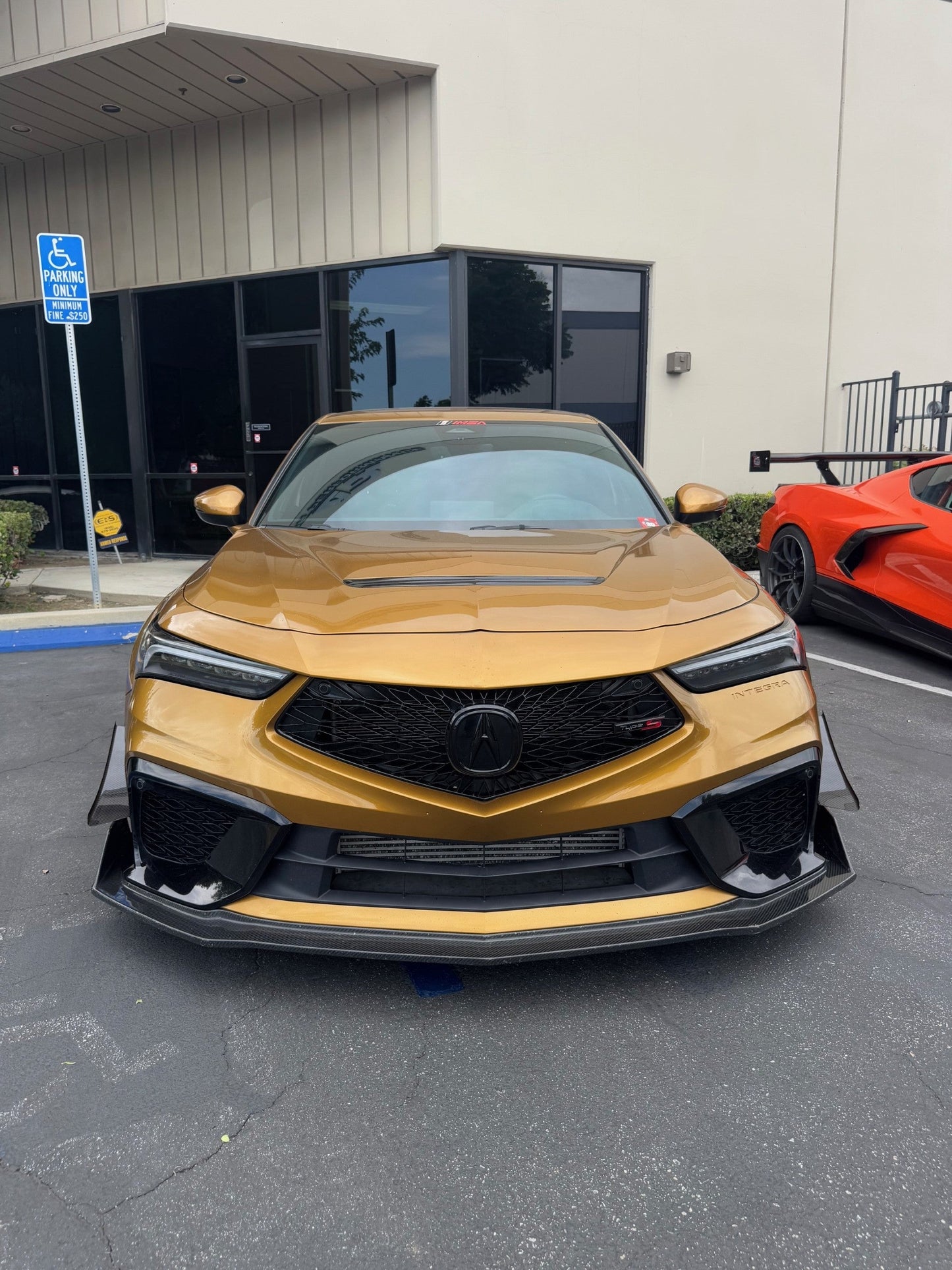 APR Acura DE5 Integra Type S Carbon Fiber Front Bumper Canards