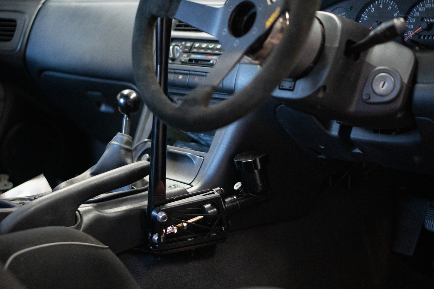 GKTech 240sx vehicle specific e-brake mount