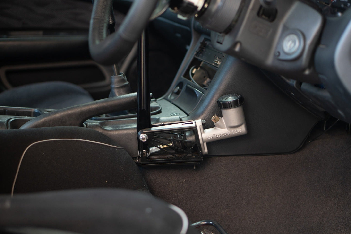 GKTech 240sx vehicle specific e-brake mount