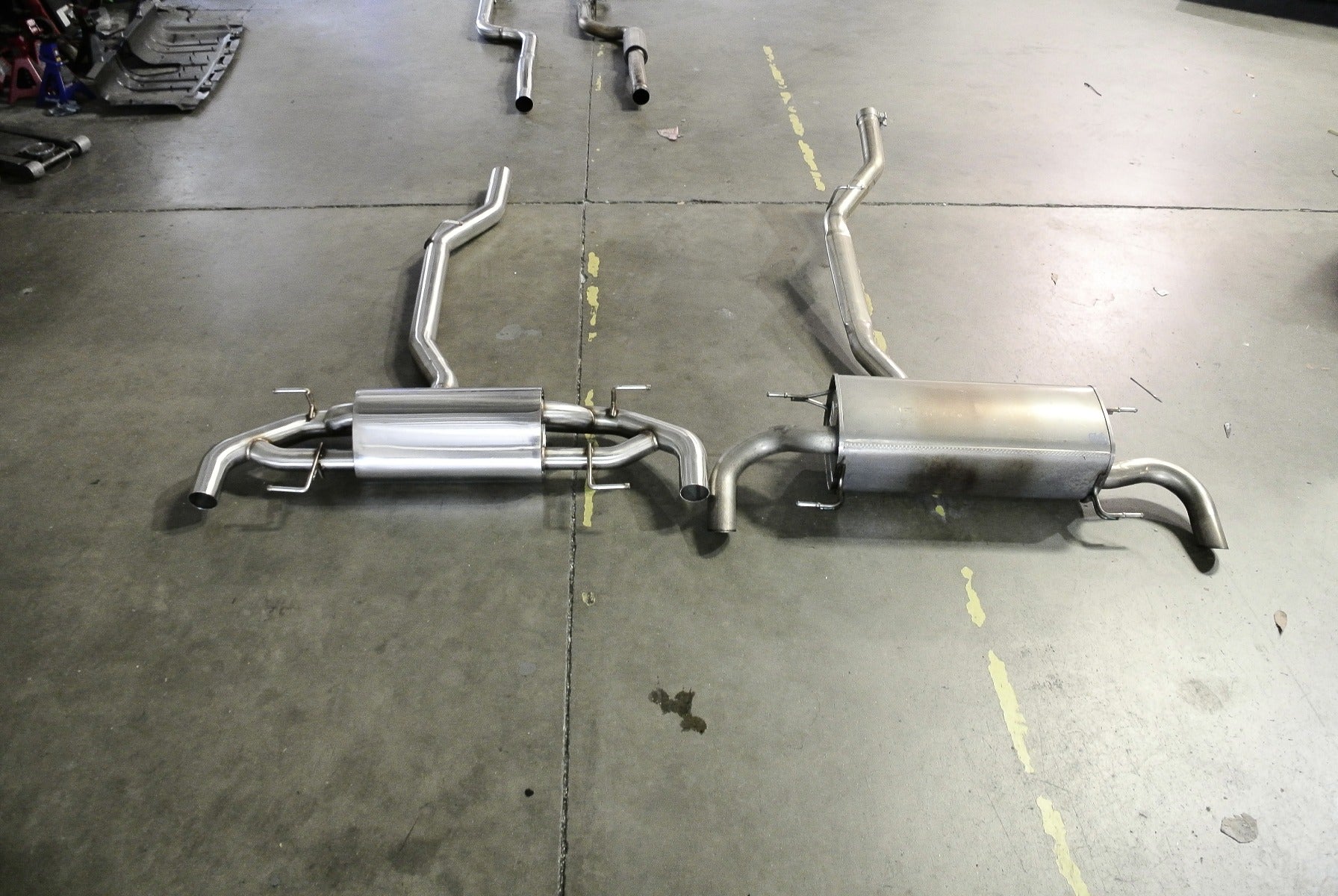 Megan Racing Alfa Romeo Giulia Cat-back Exhaust 2017-2021 2.0T EXC Quadrifoglio