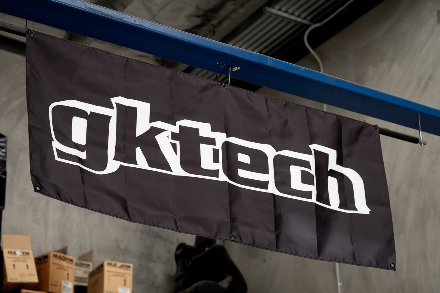 GKTech garage banner