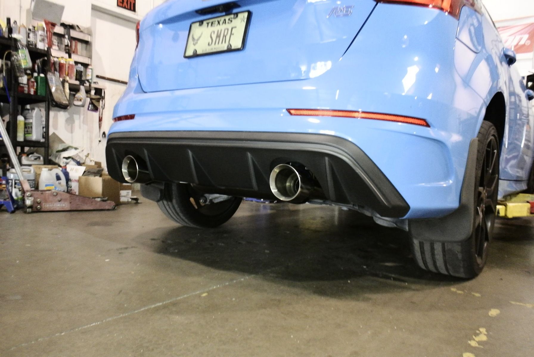 Megan Racing Cat-Back Exhaust System for Ford Focus RS 2016 and Newer - 5 Inches