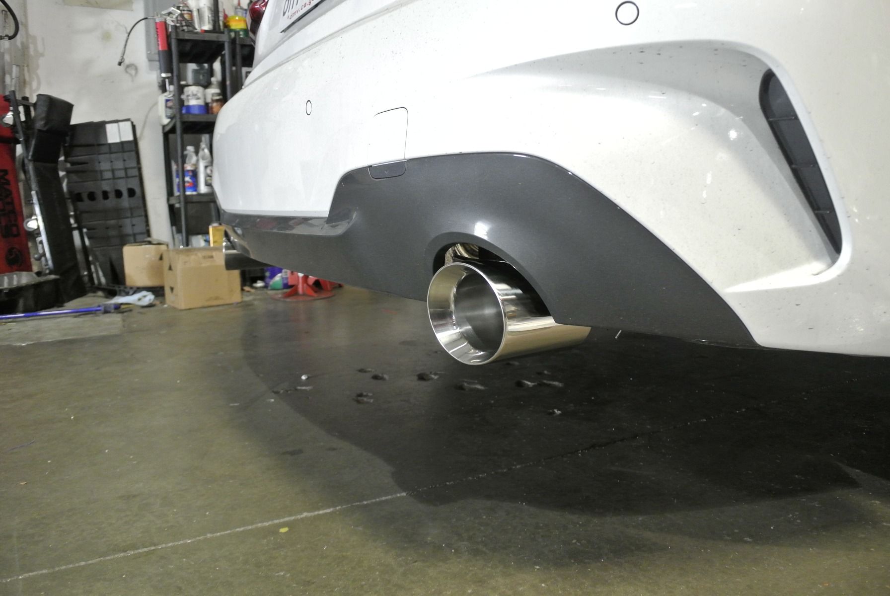 Megan Racing BMW 3-Series (G20 RWD) 2019+ Supremo Exhaust System (Black Chrome Tip) - MR-ABE-BG20-BC